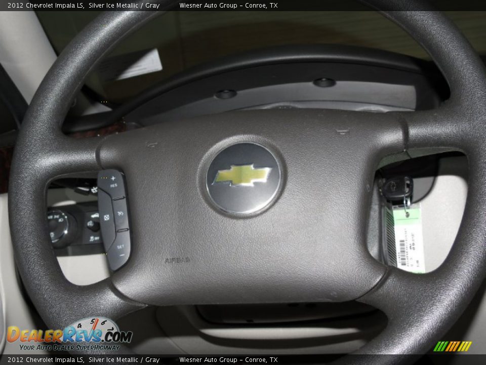 2012 Chevrolet Impala LS Silver Ice Metallic / Gray Photo #19