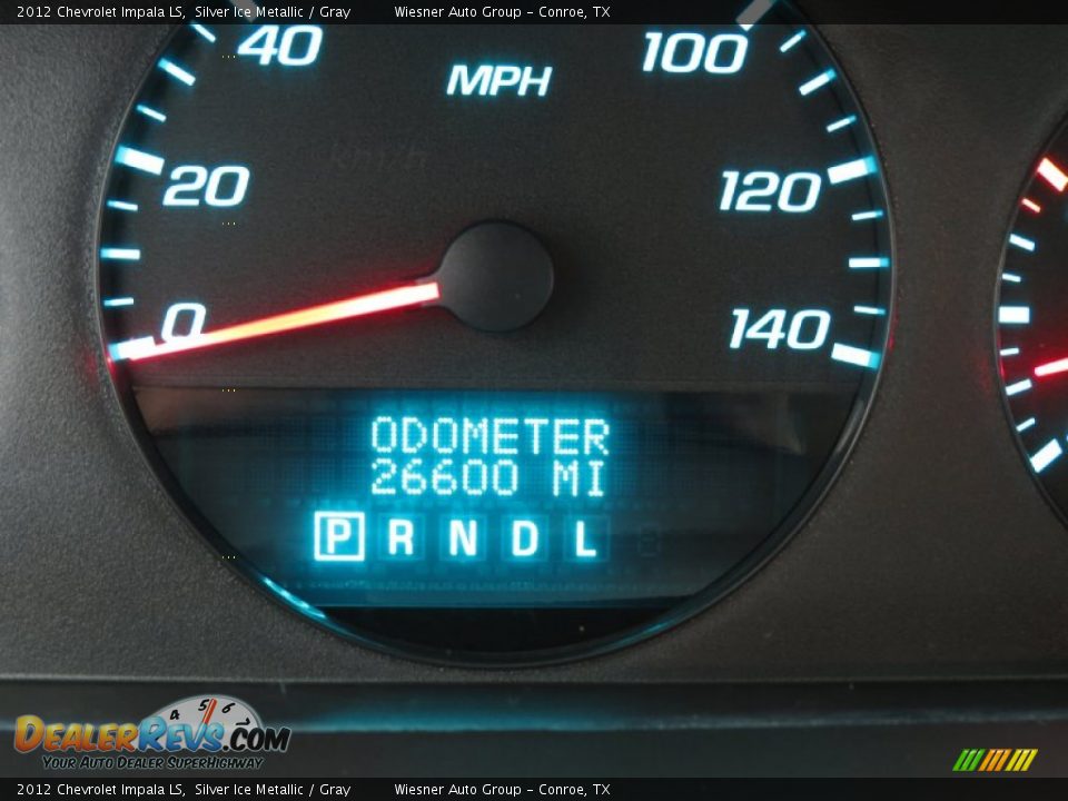 2012 Chevrolet Impala LS Silver Ice Metallic / Gray Photo #21