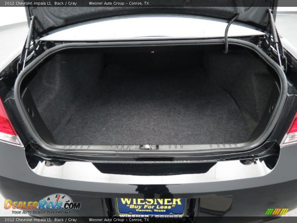2012 Chevrolet Impala LS Black / Gray Photo #9