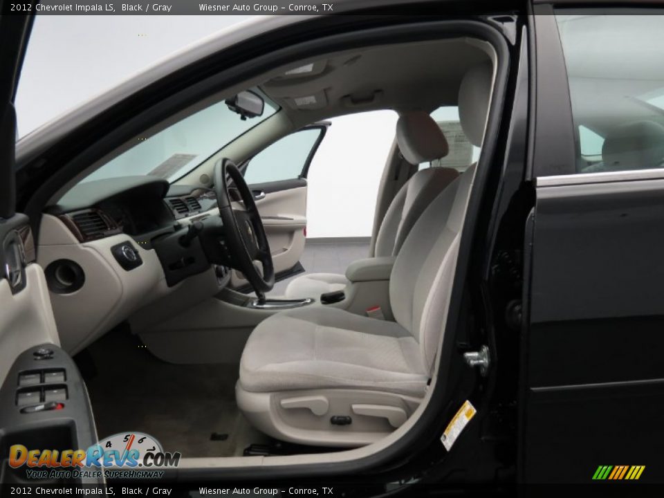 2012 Chevrolet Impala LS Black / Gray Photo #12
