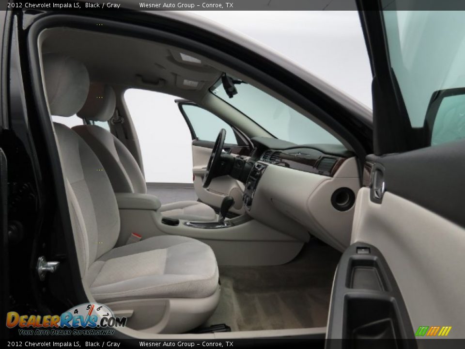 2012 Chevrolet Impala LS Black / Gray Photo #14