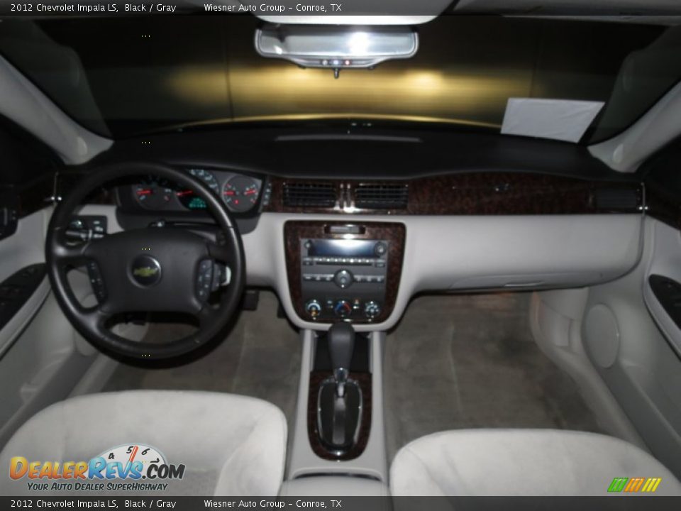 2012 Chevrolet Impala LS Black / Gray Photo #18