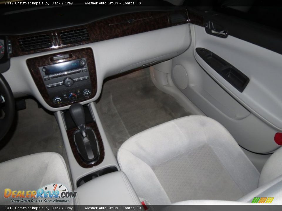 2012 Chevrolet Impala LS Black / Gray Photo #20