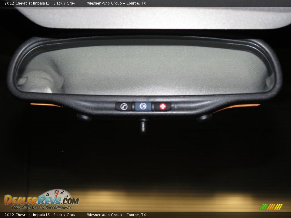 2012 Chevrolet Impala LS Black / Gray Photo #24