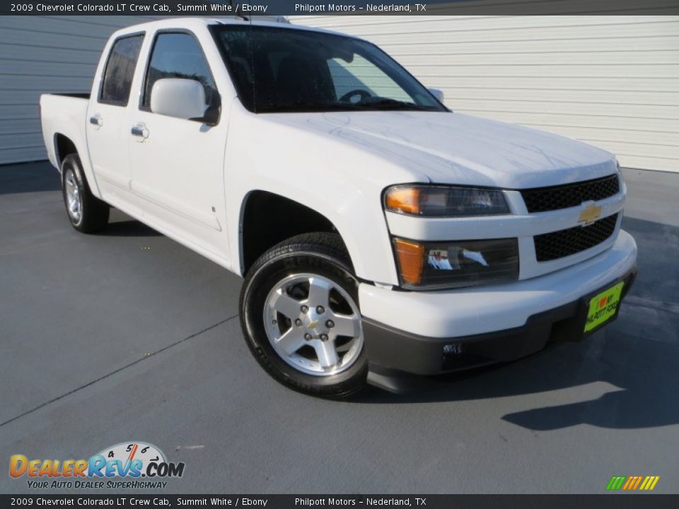 2009 Chevrolet Colorado LT Crew Cab Summit White / Ebony Photo #1