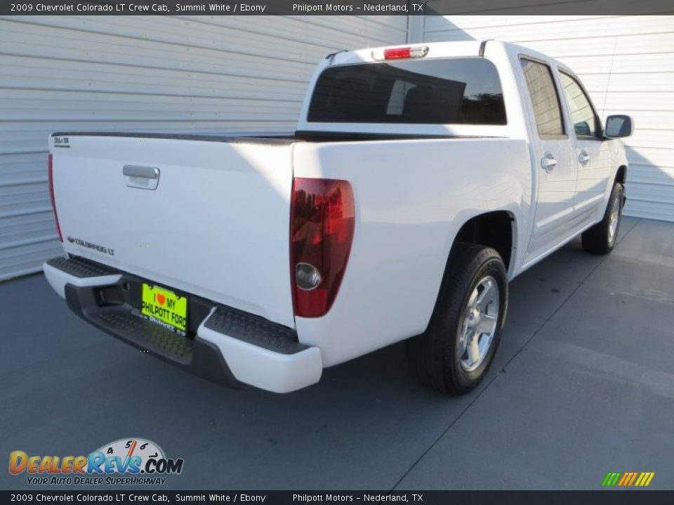 2009 Chevrolet Colorado LT Crew Cab Summit White / Ebony Photo #4