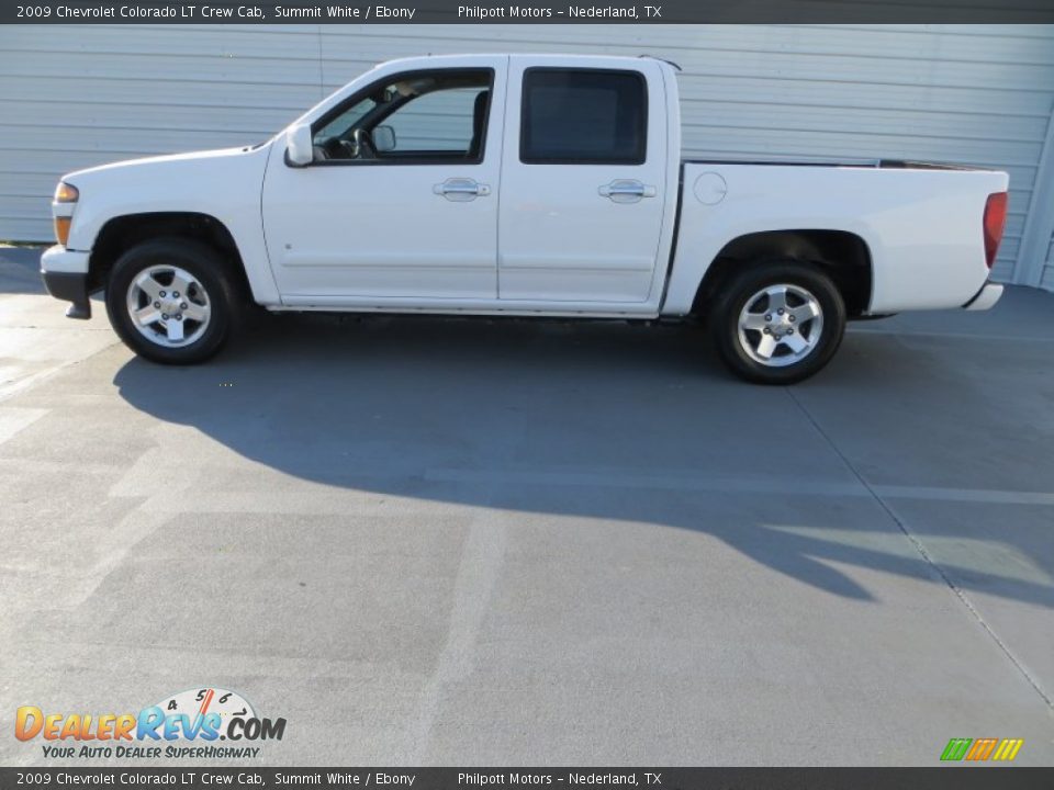 2009 Chevrolet Colorado LT Crew Cab Summit White / Ebony Photo #6