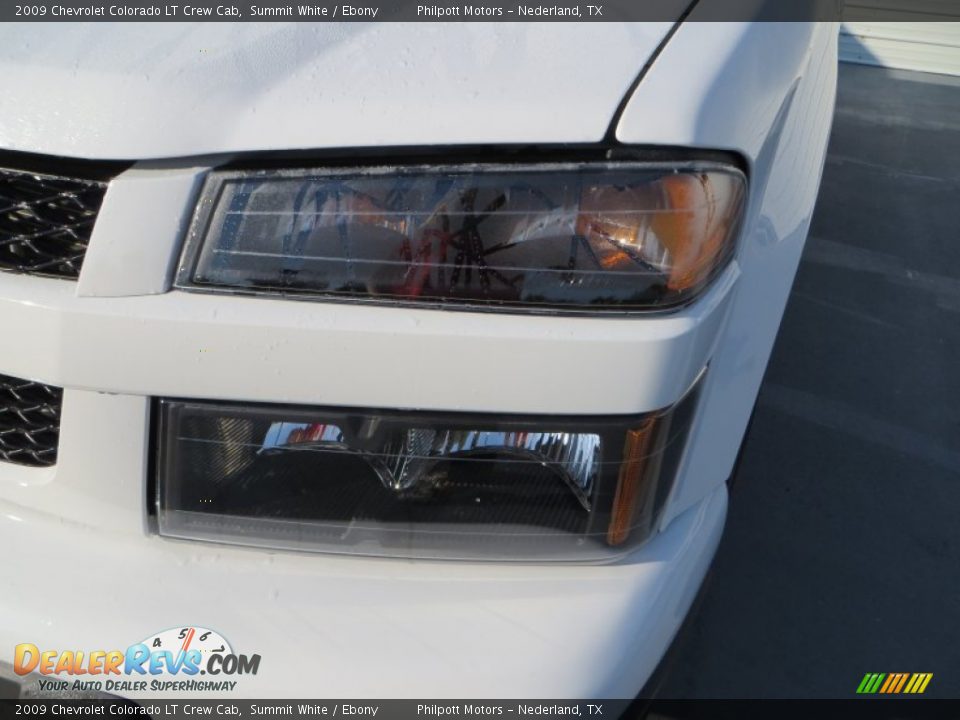 2009 Chevrolet Colorado LT Crew Cab Summit White / Ebony Photo #9