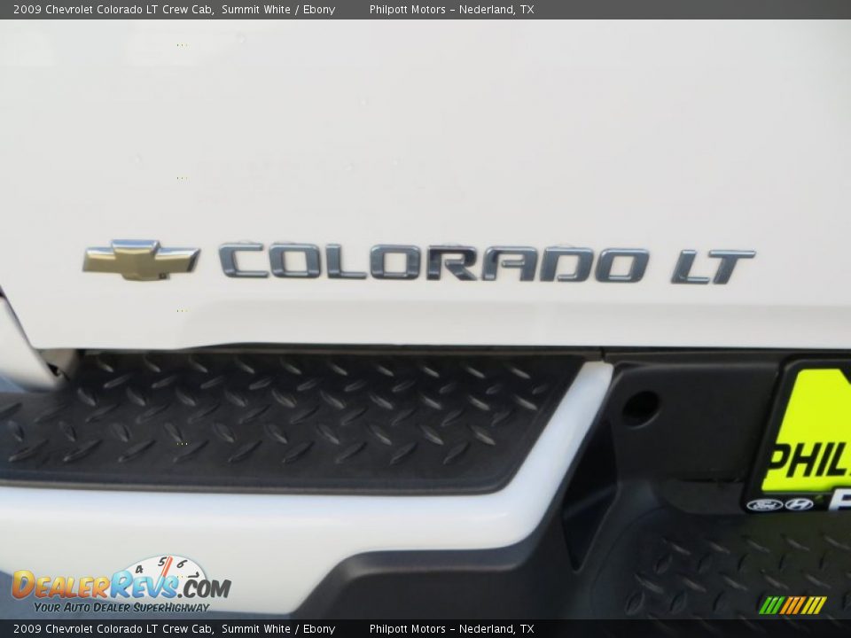 2009 Chevrolet Colorado LT Crew Cab Summit White / Ebony Photo #17
