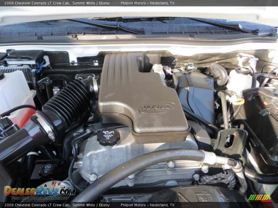 2009 Chevrolet Colorado LT Crew Cab Summit White / Ebony Photo #19