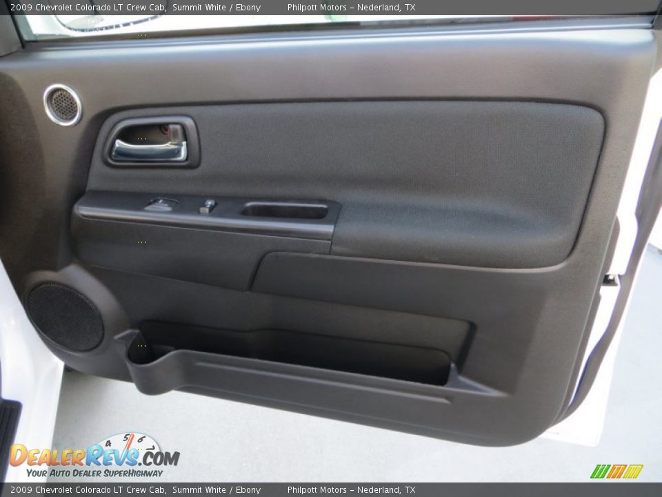 2009 Chevrolet Colorado LT Crew Cab Summit White / Ebony Photo #20