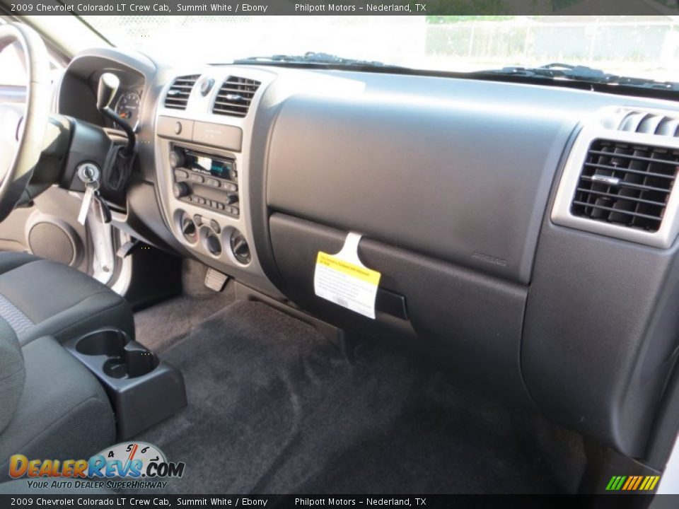 2009 Chevrolet Colorado LT Crew Cab Summit White / Ebony Photo #21