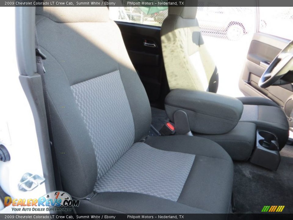2009 Chevrolet Colorado LT Crew Cab Summit White / Ebony Photo #22
