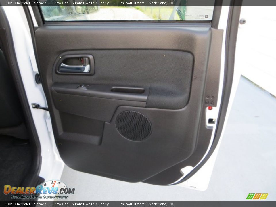2009 Chevrolet Colorado LT Crew Cab Summit White / Ebony Photo #23