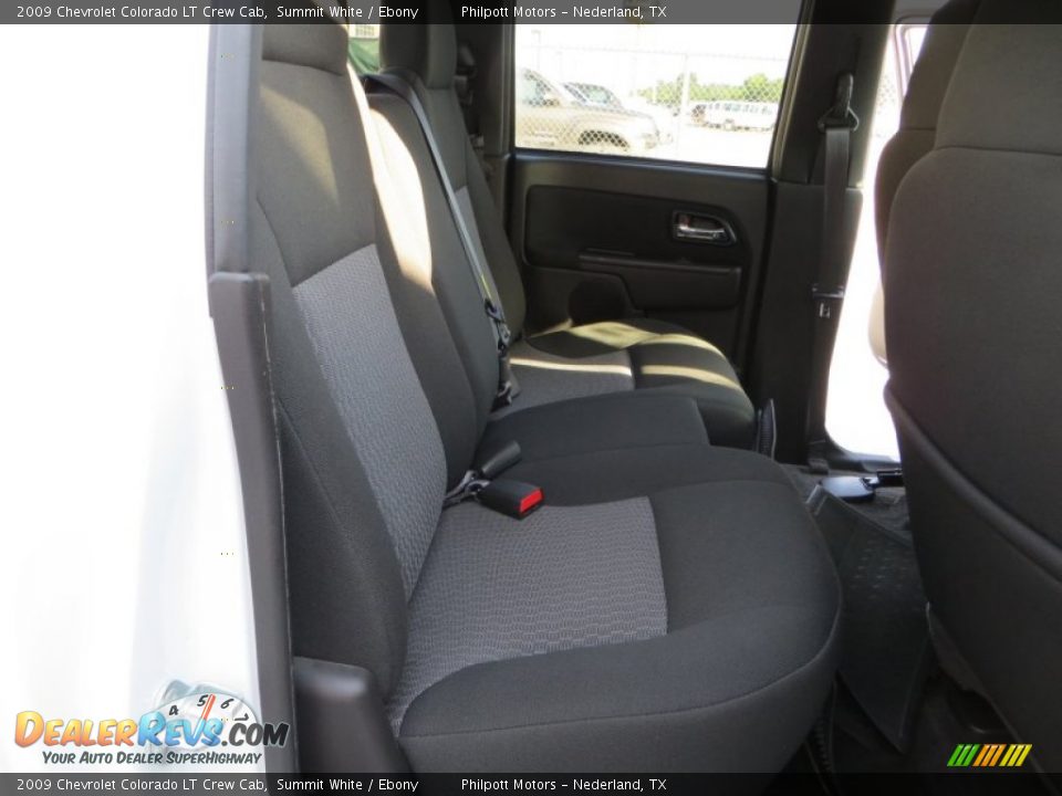 2009 Chevrolet Colorado LT Crew Cab Summit White / Ebony Photo #24