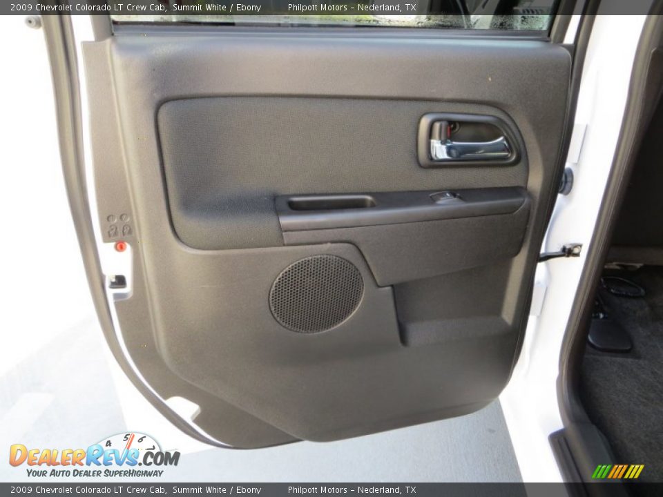 2009 Chevrolet Colorado LT Crew Cab Summit White / Ebony Photo #26