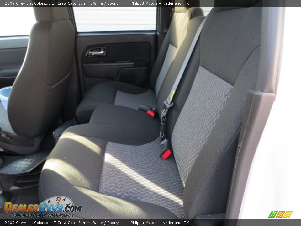 2009 Chevrolet Colorado LT Crew Cab Summit White / Ebony Photo #27