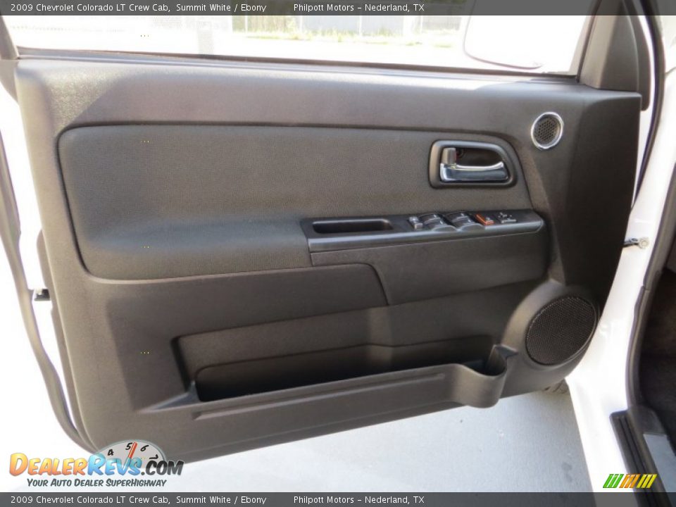 2009 Chevrolet Colorado LT Crew Cab Summit White / Ebony Photo #28