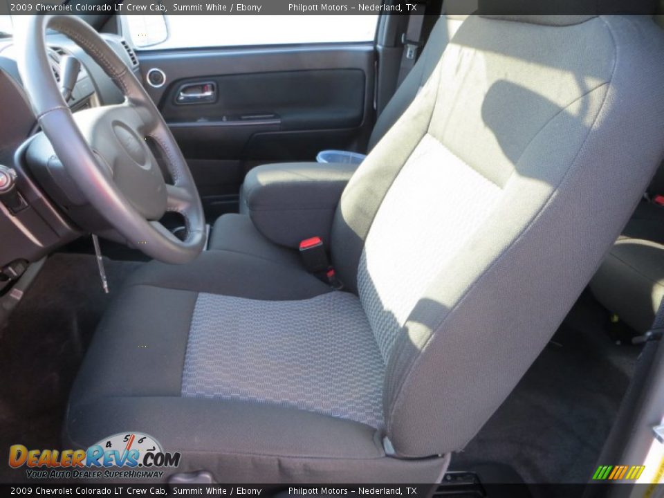 2009 Chevrolet Colorado LT Crew Cab Summit White / Ebony Photo #30