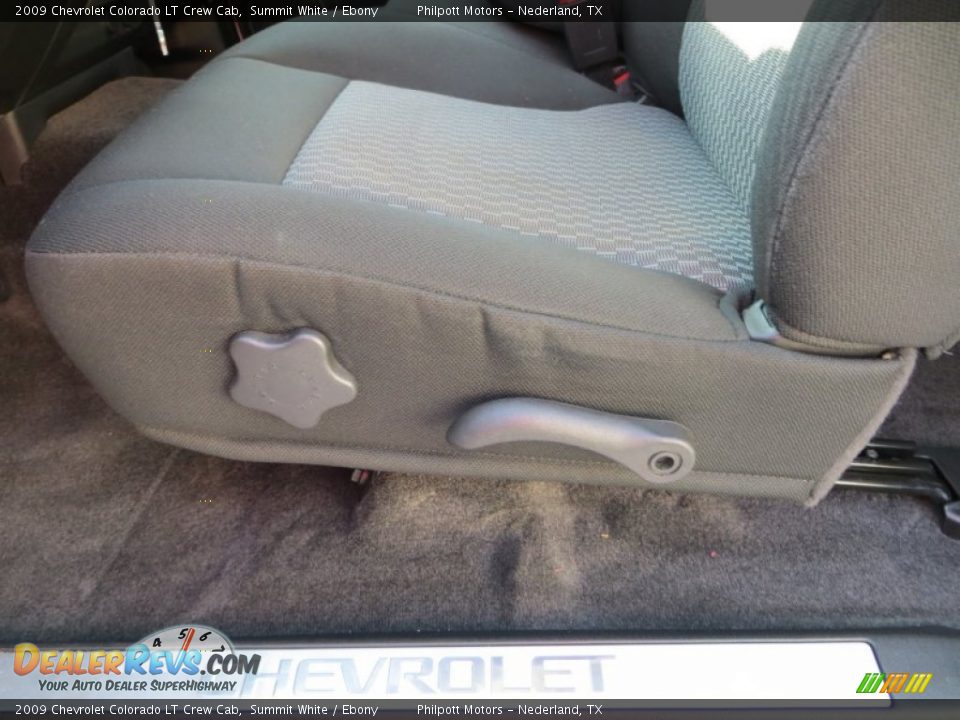 2009 Chevrolet Colorado LT Crew Cab Summit White / Ebony Photo #31