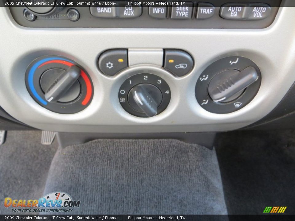 2009 Chevrolet Colorado LT Crew Cab Summit White / Ebony Photo #35