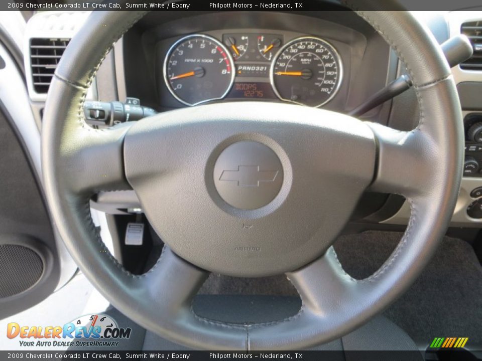 2009 Chevrolet Colorado LT Crew Cab Summit White / Ebony Photo #36