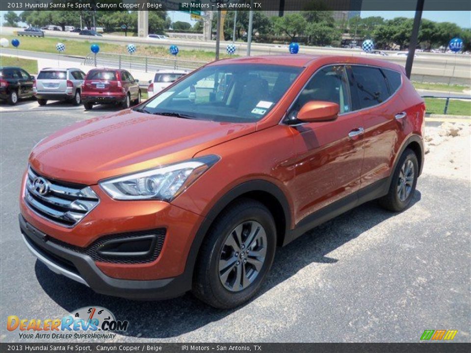 2013 Hyundai Santa Fe Sport Canyon Copper / Beige Photo #1
