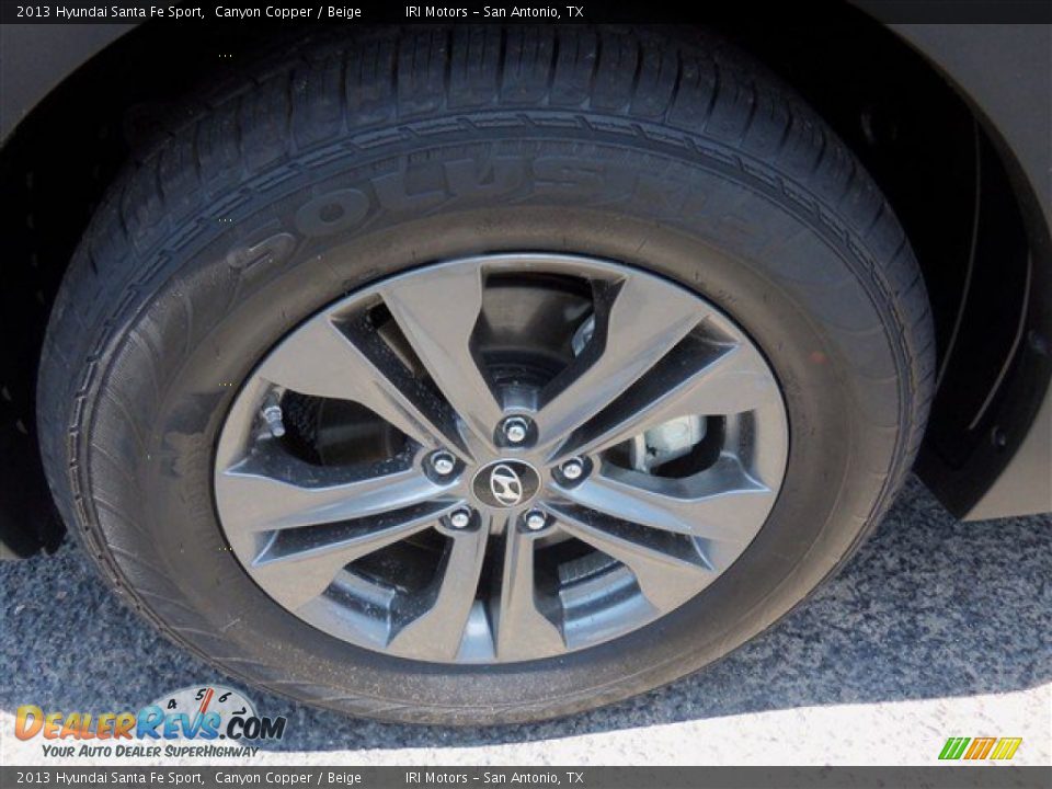 2013 Hyundai Santa Fe Sport Canyon Copper / Beige Photo #2