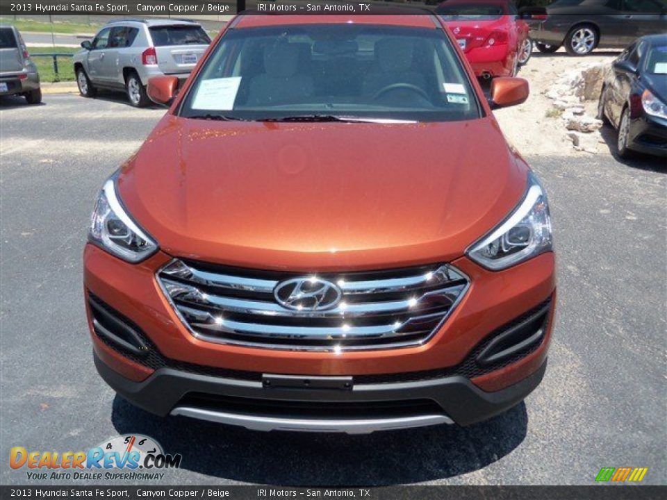 2013 Hyundai Santa Fe Sport Canyon Copper / Beige Photo #3