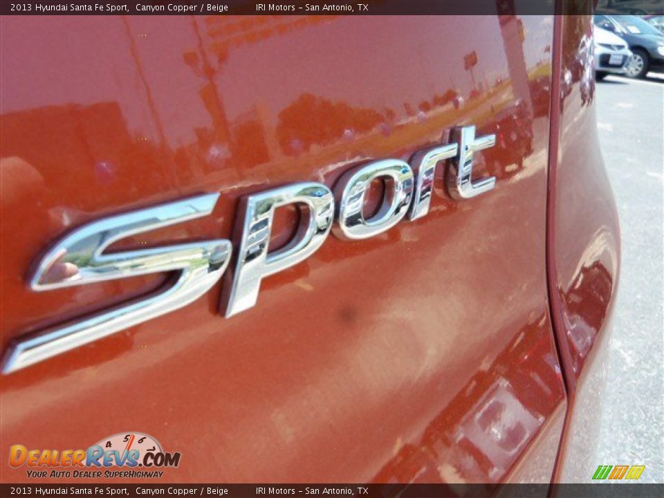 2013 Hyundai Santa Fe Sport Canyon Copper / Beige Photo #7