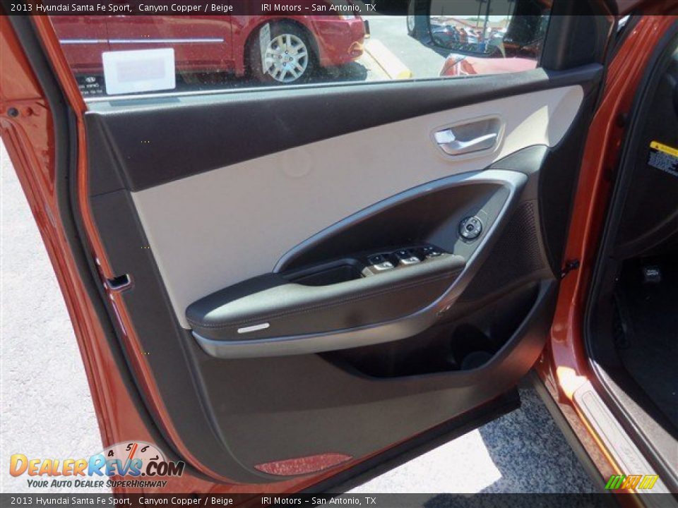 2013 Hyundai Santa Fe Sport Canyon Copper / Beige Photo #8