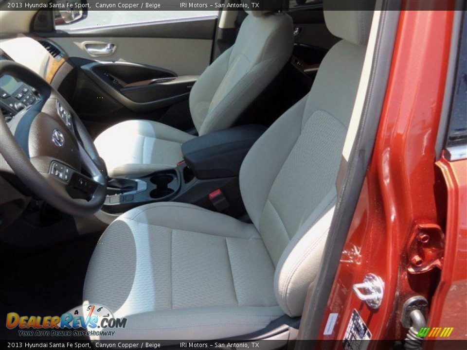 2013 Hyundai Santa Fe Sport Canyon Copper / Beige Photo #10