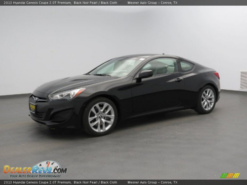 2013 Hyundai Genesis Coupe 2.0T Premium Black Noir Pearl / Black Cloth Photo #1