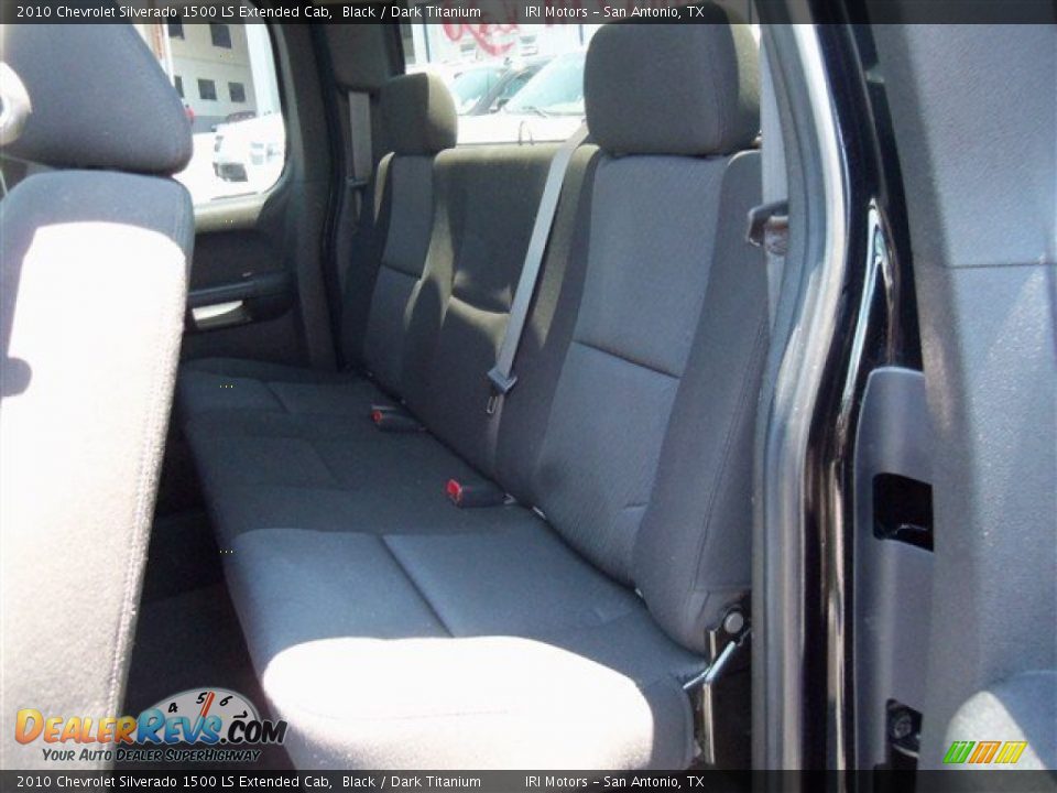 2010 Chevrolet Silverado 1500 LS Extended Cab Black / Dark Titanium Photo #12
