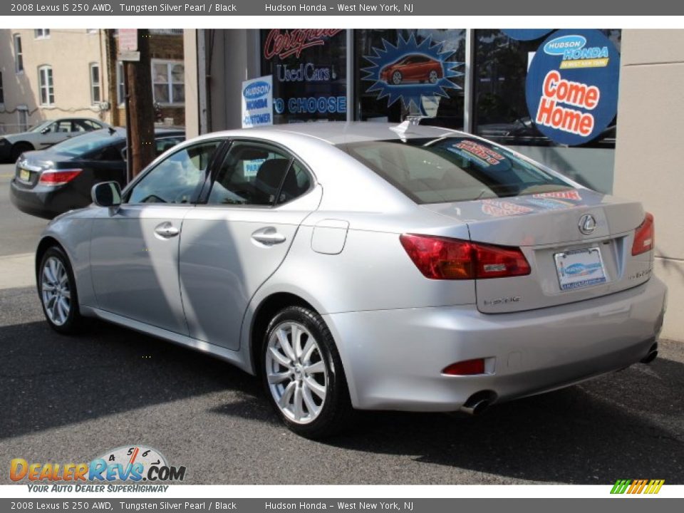 2008 Lexus IS 250 AWD Tungsten Silver Pearl / Black Photo #4