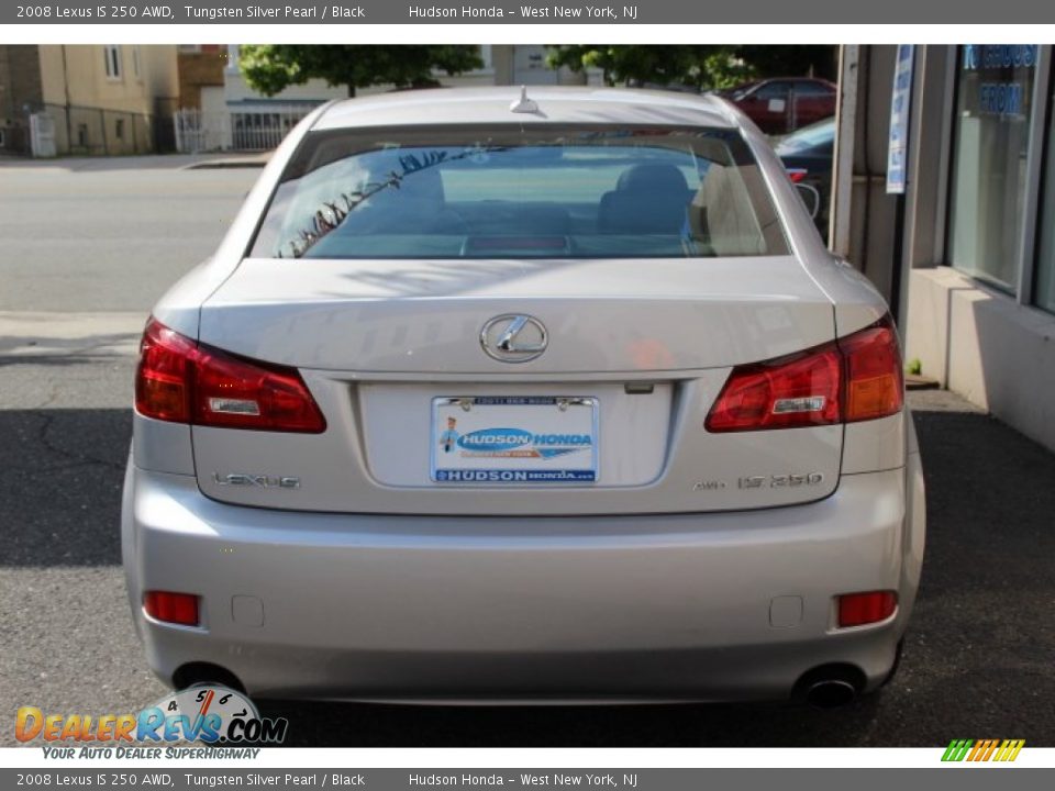 2008 Lexus IS 250 AWD Tungsten Silver Pearl / Black Photo #5