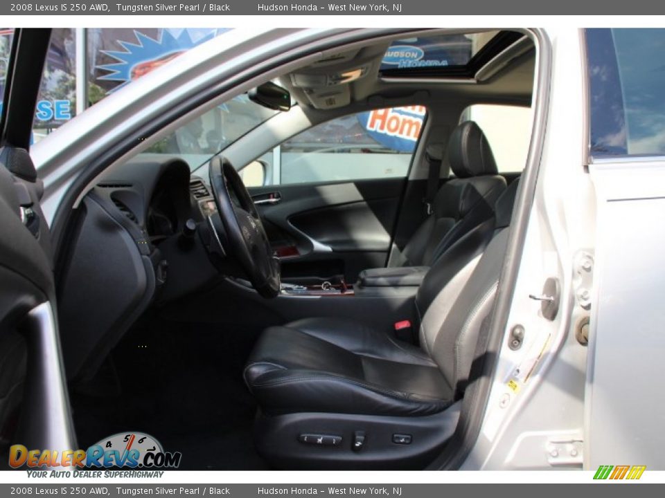 2008 Lexus IS 250 AWD Tungsten Silver Pearl / Black Photo #7