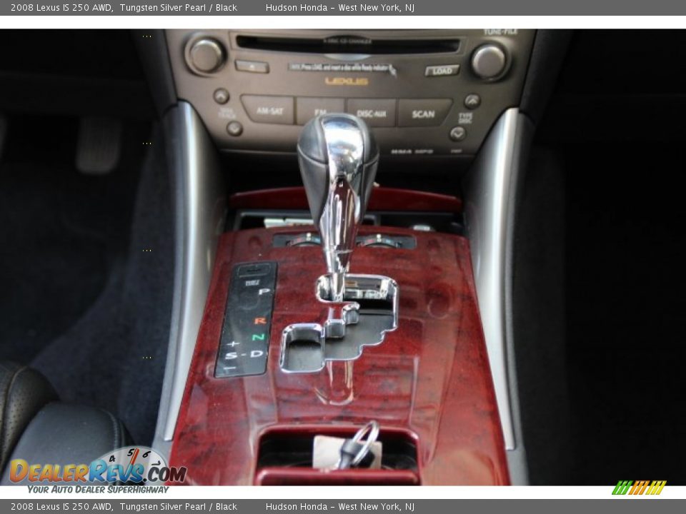 2008 Lexus IS 250 AWD Tungsten Silver Pearl / Black Photo #12