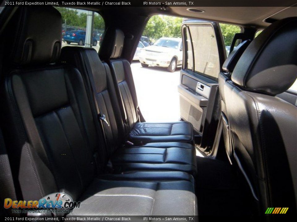 2011 Ford Expedition Limited Tuxedo Black Metallic / Charcoal Black Photo #23