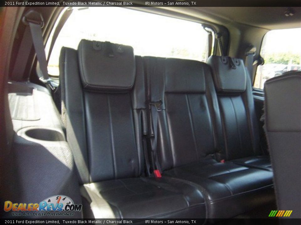 2011 Ford Expedition Limited Tuxedo Black Metallic / Charcoal Black Photo #24
