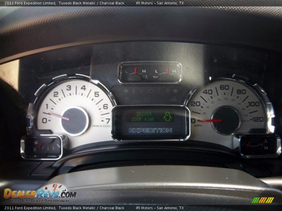 2011 Ford Expedition Limited Tuxedo Black Metallic / Charcoal Black Photo #31