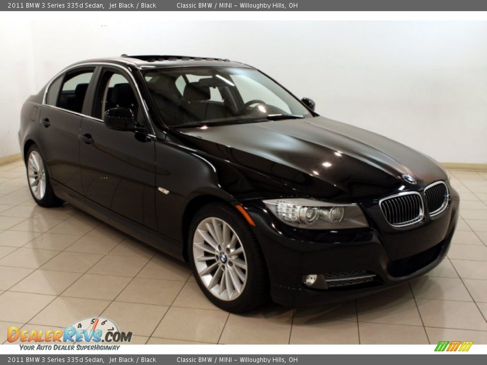 Front 3/4 View of 2011 BMW 3 Series 335d Sedan Photo #1