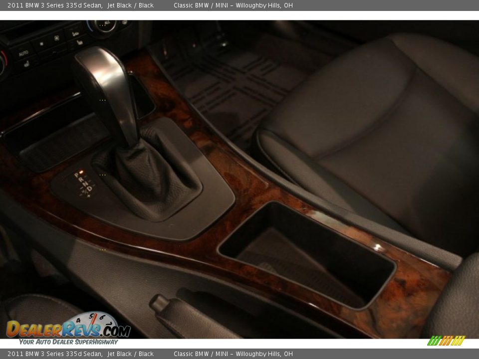 2011 BMW 3 Series 335d Sedan Jet Black / Black Photo #12