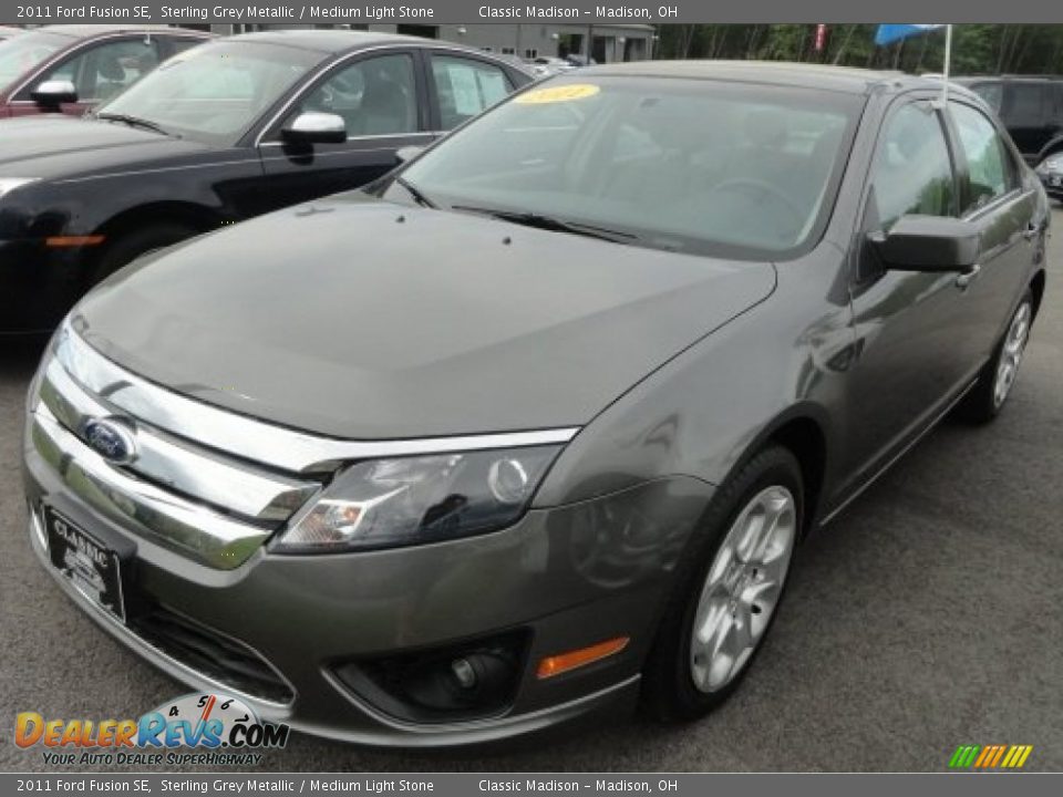 2011 Ford Fusion SE Sterling Grey Metallic / Medium Light Stone Photo #1