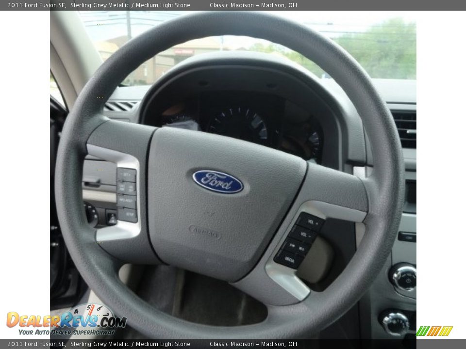 2011 Ford Fusion SE Steering Wheel Photo #7