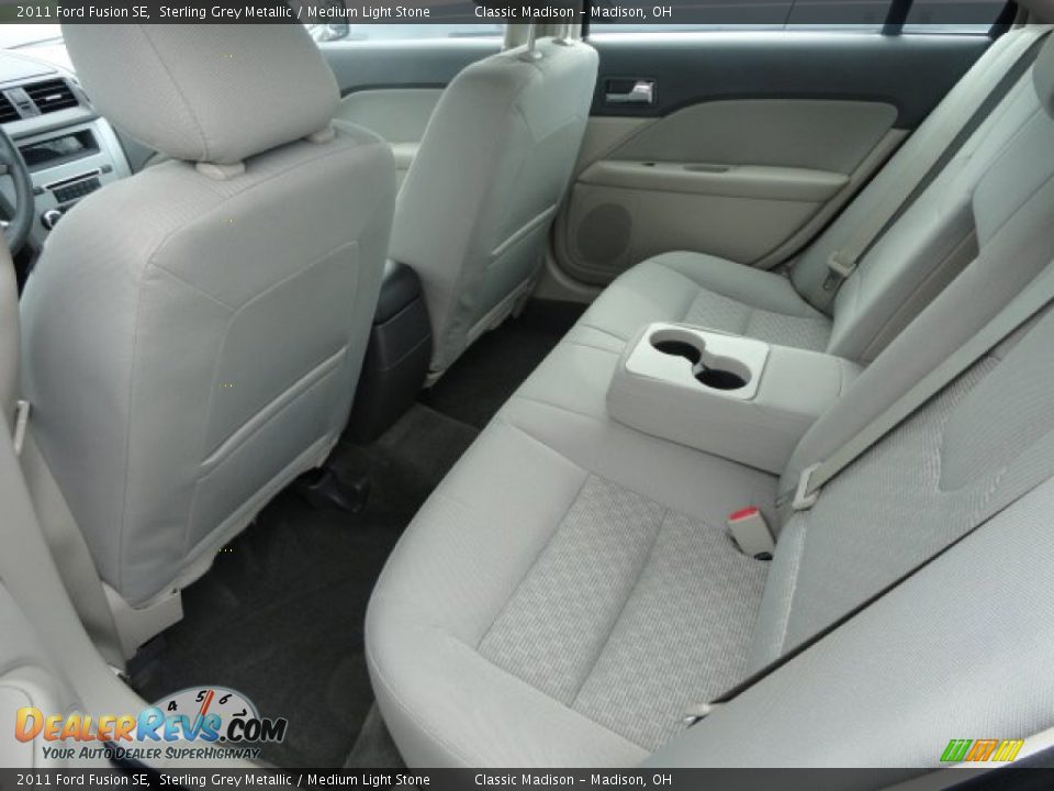 Rear Seat of 2011 Ford Fusion SE Photo #9