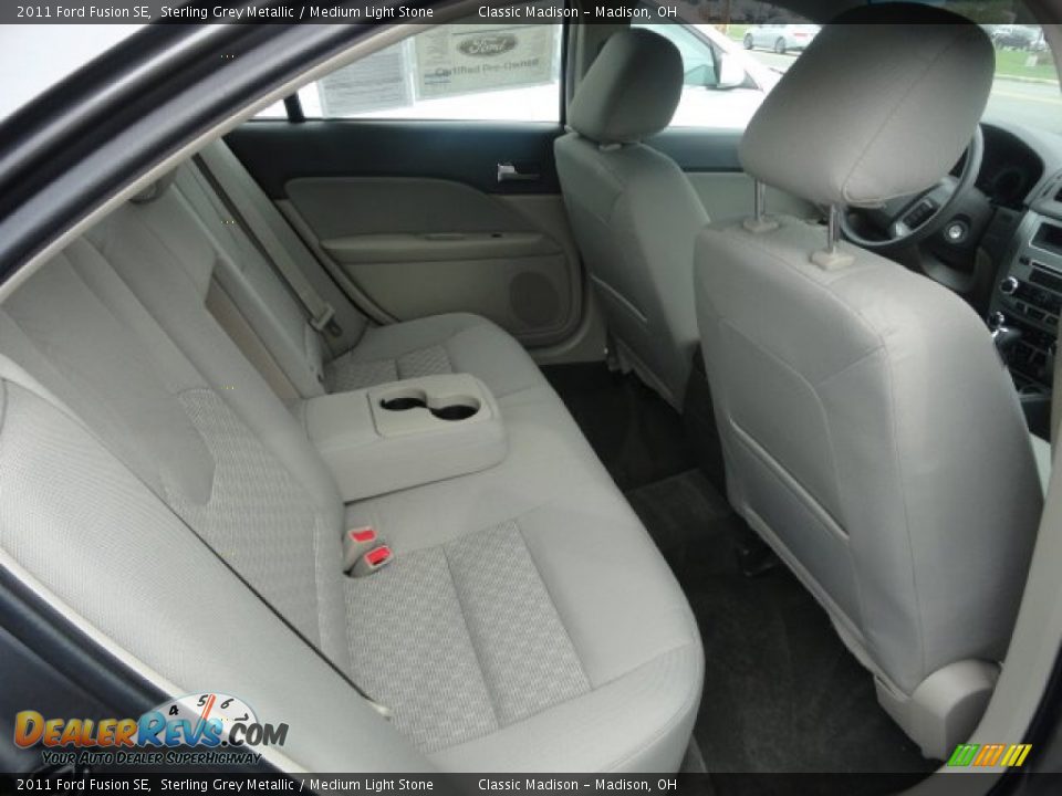 Rear Seat of 2011 Ford Fusion SE Photo #12