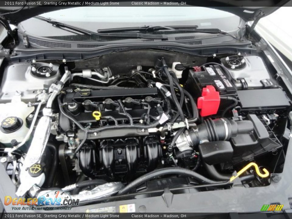 2011 Ford Fusion SE 2.5 Liter DOHC 16-Valve VVT Duratec 4 Cylinder Engine Photo #16