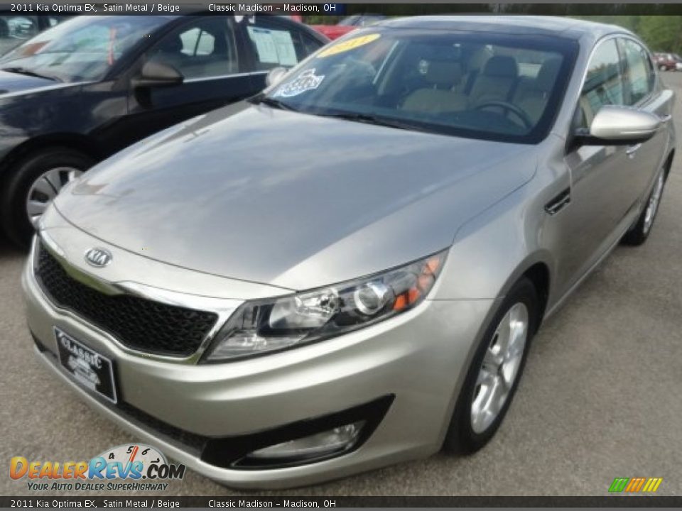 2011 Kia Optima EX Satin Metal / Beige Photo #2