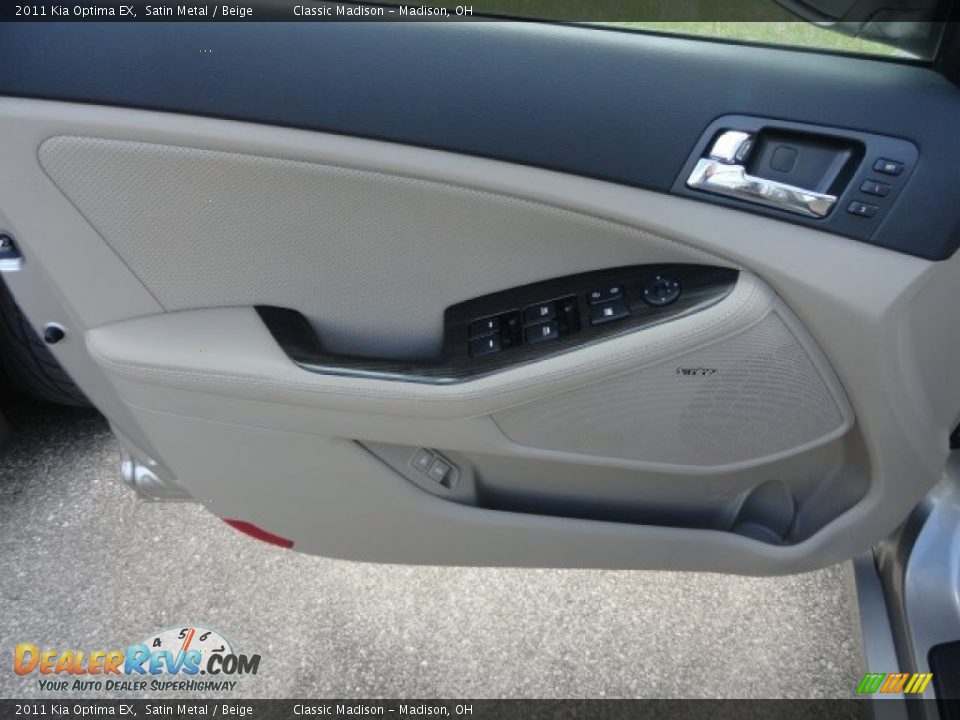 2011 Kia Optima EX Satin Metal / Beige Photo #4